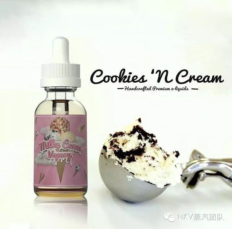 NKV新品推荐-给你DQ冰淇淋质感般的烟油体验